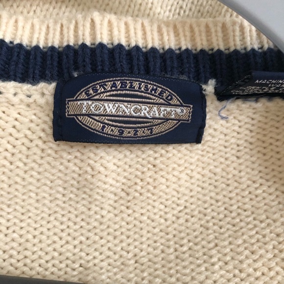 Vintage TownCraft Cardigan Size Medium - Picture 5 of 6